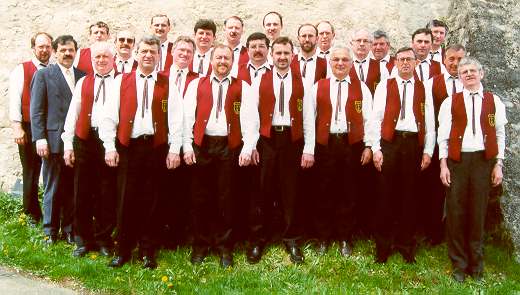 Der Männerchor Pollenfeld 1998